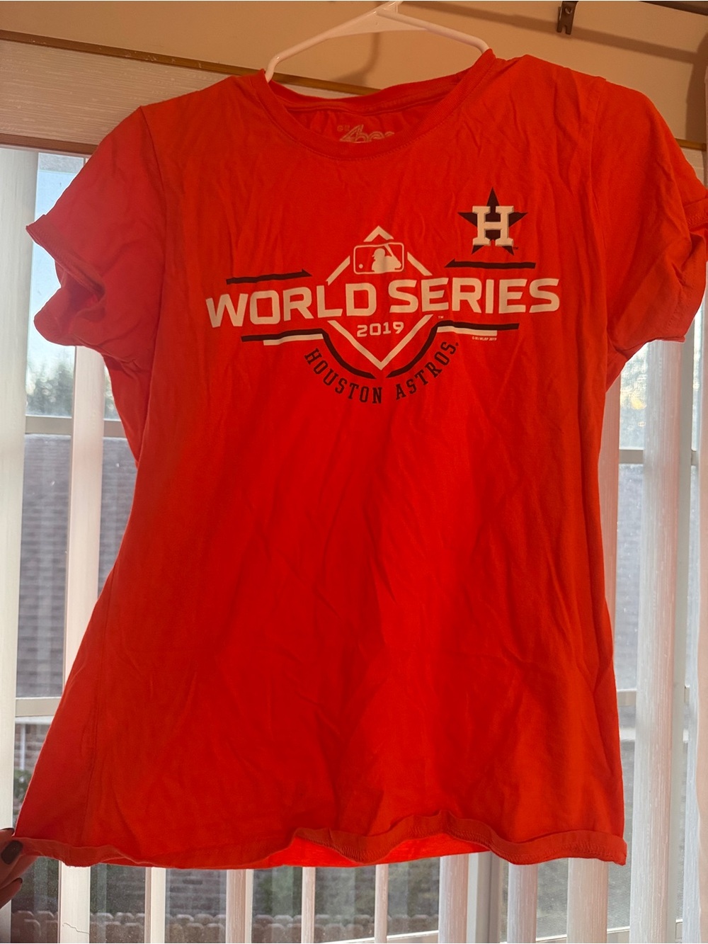2019 World Series Tee - Red Muscle Top